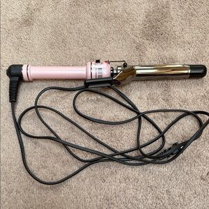 Hot Tools Pink and Black Curling Iron